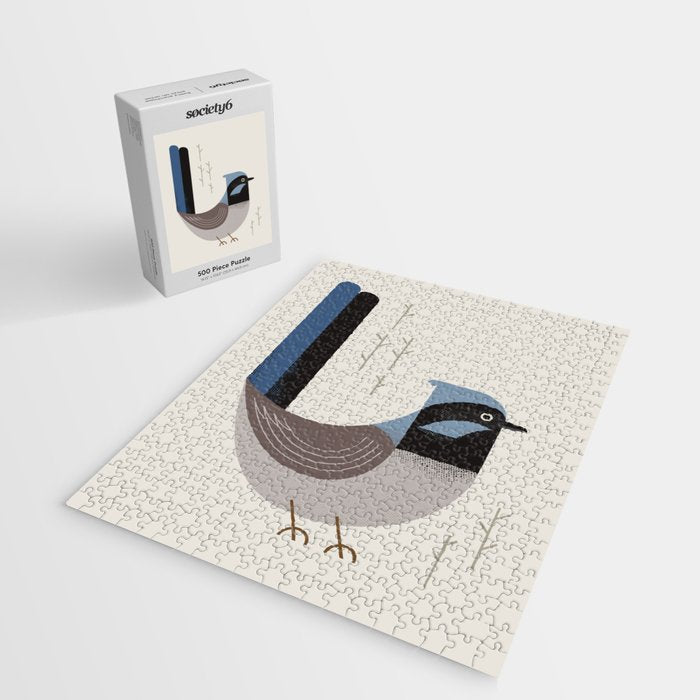 Superb Fairywren, Bird of Australia Jigsaw Puzzle Gallery Image 2