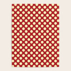 Cream on Red Polka Dot  Poster Gallery Image 4