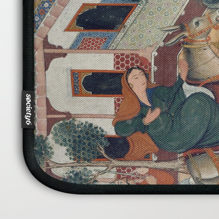 Antique Persian Art Laptop Sleeve Gallery Image 3