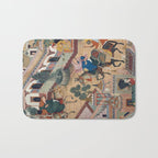 Antique Persian Art Bath Mat Gallery Image 1