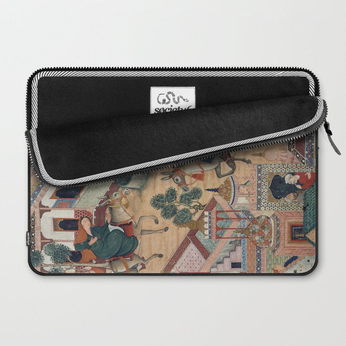 Antique Persian Art Laptop Sleeve Gallery Image 2