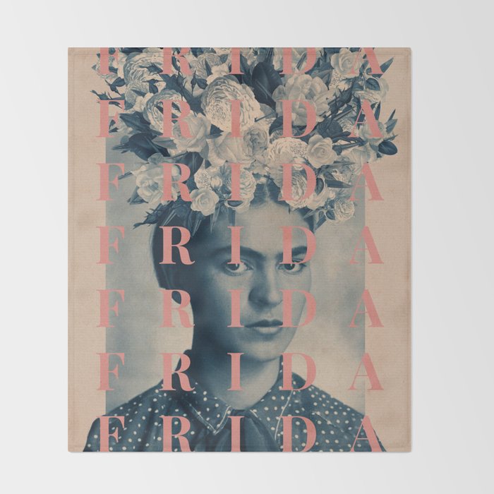 for Frida Throw Blanket Gallery Image 2