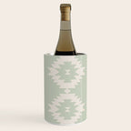 Southwestern Minimalism - Neutral Sage Green Wine Chiller Gallery Image 3