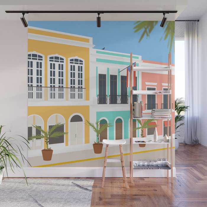 Old San Juan, Puerto Rico Wall Mural Gallery Image 1
