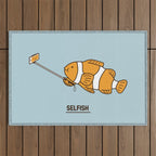 Selfish Outdoor Rug Gallery Image 1