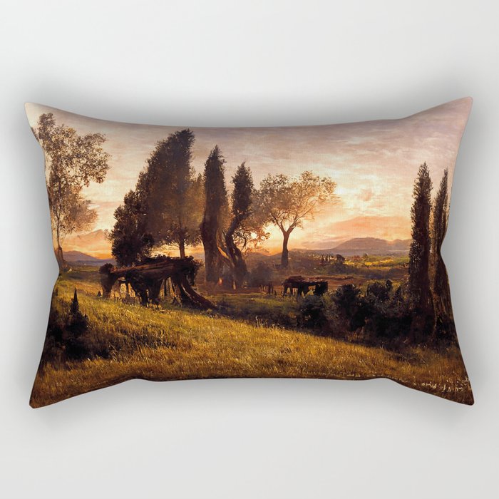 Landscapes of Tuscany Rectangular Pillow Gallery Image 2