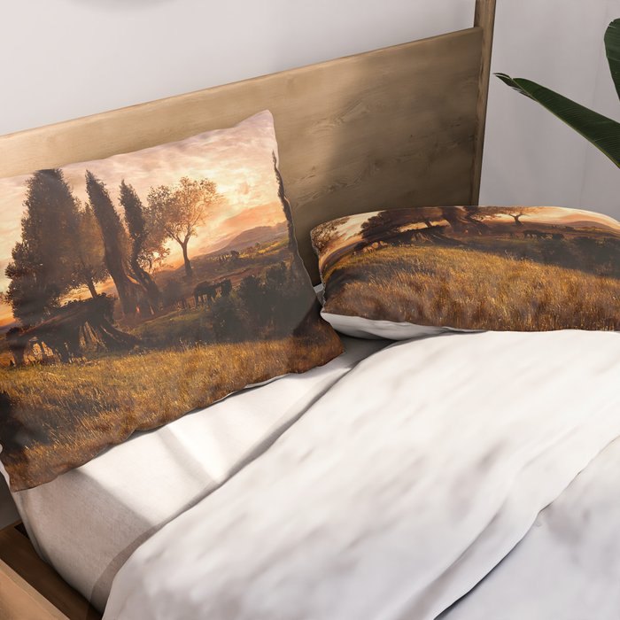 Landscapes of Tuscany Pillow Sham Gallery Image 2
