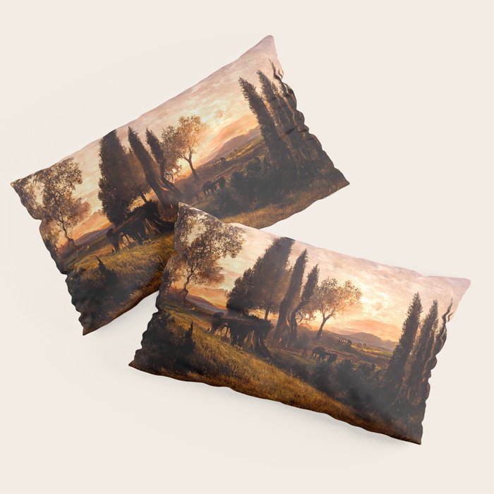 Landscapes of Tuscany Pillow Sham Gallery Image 2