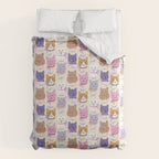 Cats in Purple and Brown Comforter Gallery Image 6