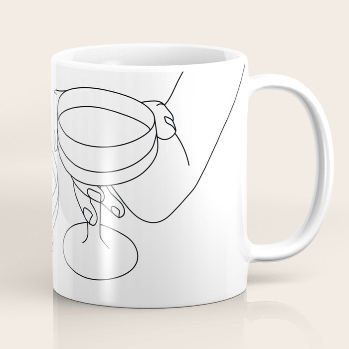 Cheers Drinking Buddies Coffee Mug Gallery Image 1