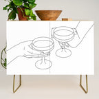 Cheers Drinking Buddies Credenza Gallery Image 1