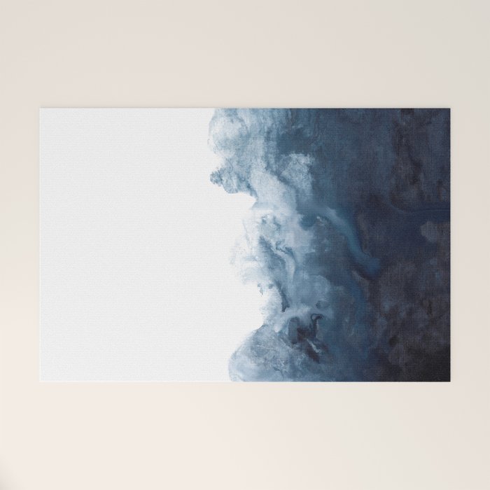 Indigo Depths No. 2 Welcome Mat Gallery Image 1