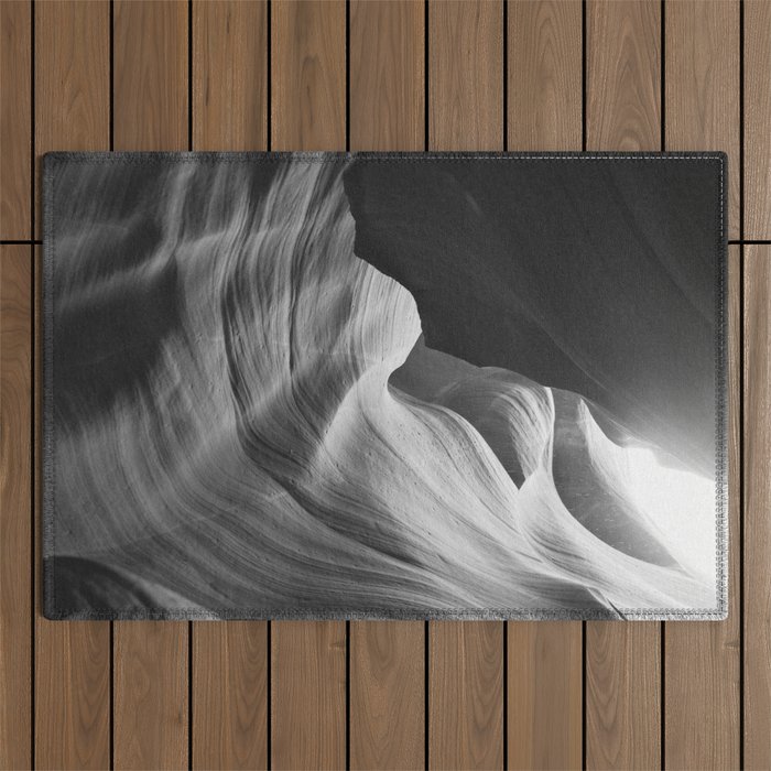 ANTELOPE CANYON XVI / arizona desert Outdoor Rug Gallery Image 1