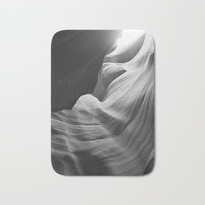 ANTELOPE CANYON XVI / arizona desert Bath Mat Gallery Image 1