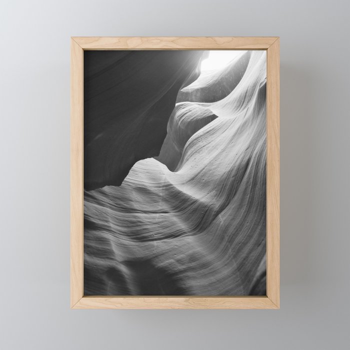 ANTELOPE CANYON XVI / arizona desert Mini Art Print Gallery Image 1