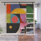 Geometric Shapes 150 Wall Mural Gallery Image 1