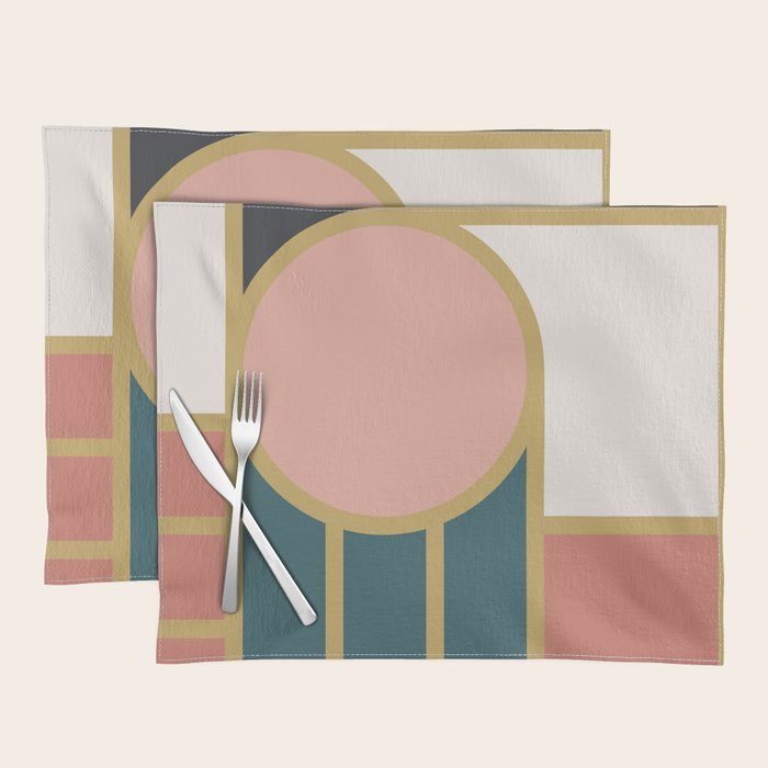 Maximalist Geometric 04 Placemat Gallery Image 1