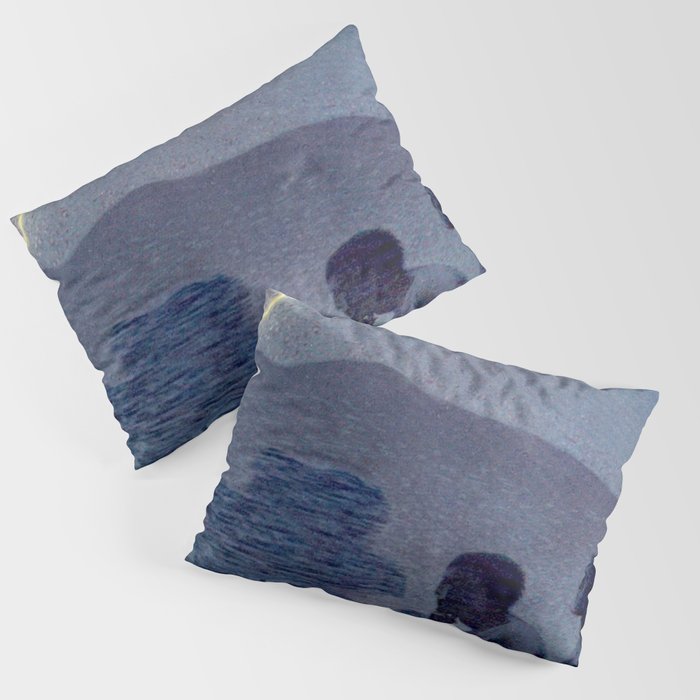 "Give me nights perfectly quiet...and I looking up at the stars" Leaves of Grass by Margaret Cook Pillow Sham Gallery Image 3