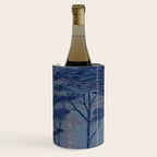 "Give me nights perfectly quiet...and I looking up at the stars" Leaves of Grass by Margaret Cook Wine Chiller Gallery Image 2