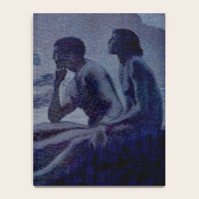 "Give me nights perfectly quiet...and I looking up at the stars" Leaves of Grass by Margaret Cook Notebook Gallery Image 4