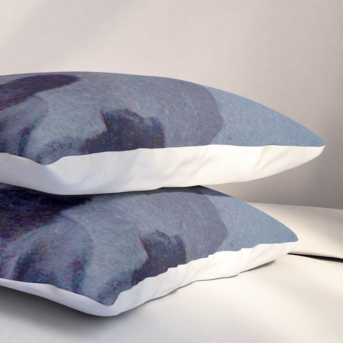"Give me nights perfectly quiet...and I looking up at the stars" Leaves of Grass by Margaret Cook Pillow Sham Gallery Image 3