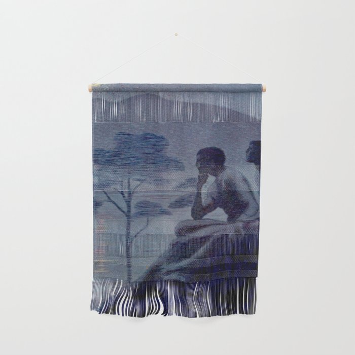 "Give me nights perfectly quiet...and I looking up at the stars" Leaves of Grass by Margaret Cook Wall Hanging Gallery Image 1