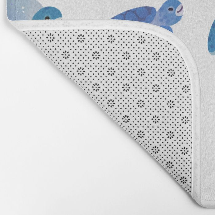 Baby sea turtles Bath Mat Gallery Image 2