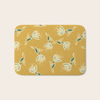 Sketchy Dandelions Bath Mat Gallery Image 1