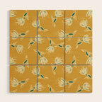 Sketchy Dandelions Wood Wall Art Gallery Image 1