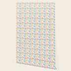 Fun colorful abstract line doodle art pattern Wallpaper Gallery Image 2