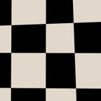 Abstract Checker Pattern 224 Black and Linen White Coffee Mug Gallery Image 2