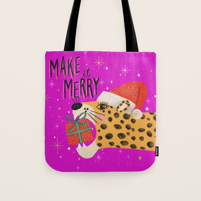 Make it merry Tote Bag Gallery Image 1