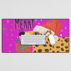 Make it merry Desk Mat Gallery Image 1