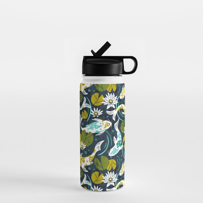 Koi Pond - Green Water Bottle Gallery Image 1