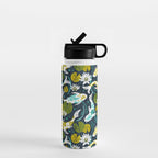 Koi Pond - Green Water Bottle Gallery Image 1