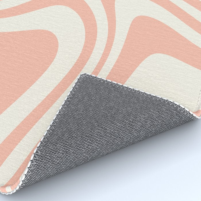 Abstract Wavy Stripes XLI Rug Gallery Image 4