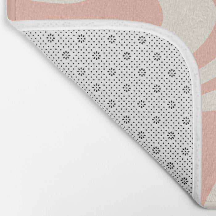 Abstract Wavy Stripes XLI Bath Mat Gallery Image 2