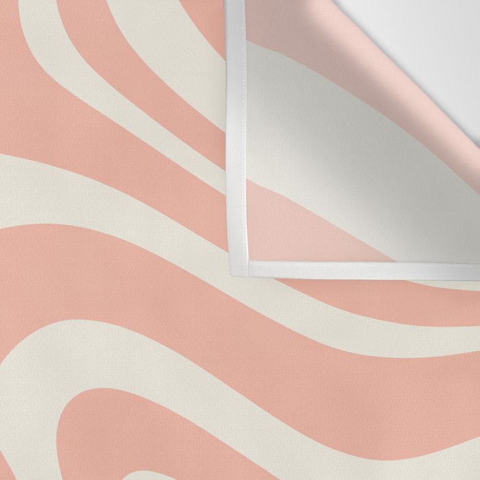 Abstract Wavy Stripes XLI Wall Tapestry Gallery Image 3