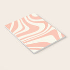 Abstract Wavy Stripes XLI Notebook Gallery Image 3