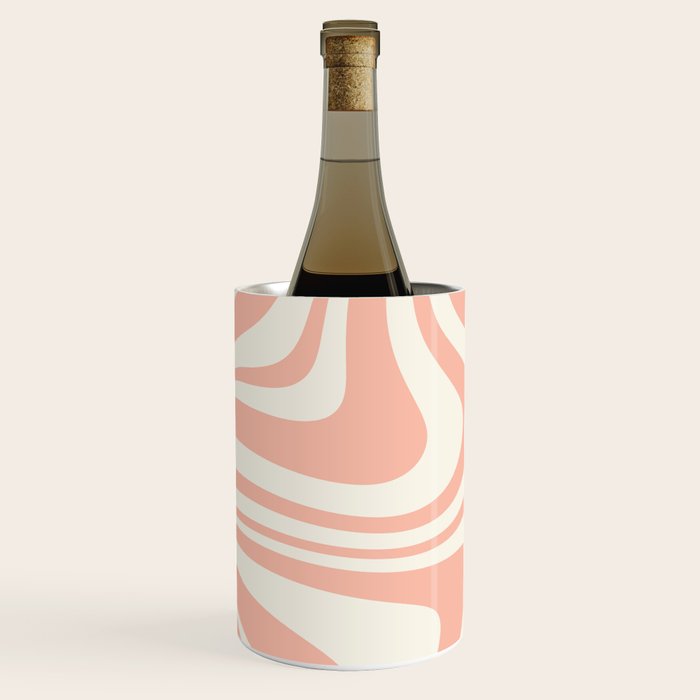 Abstract Wavy Stripes XLI Wine Chiller Gallery Image 2