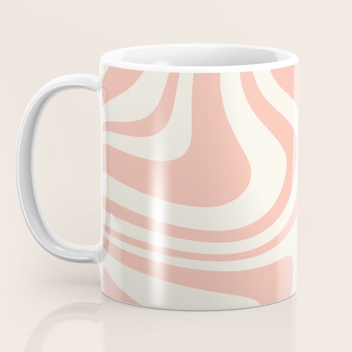 Abstract Wavy Stripes XLI Coffee Mug Gallery Image 3