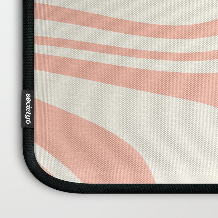 Abstract Wavy Stripes XLI Laptop Sleeve Gallery Image 3