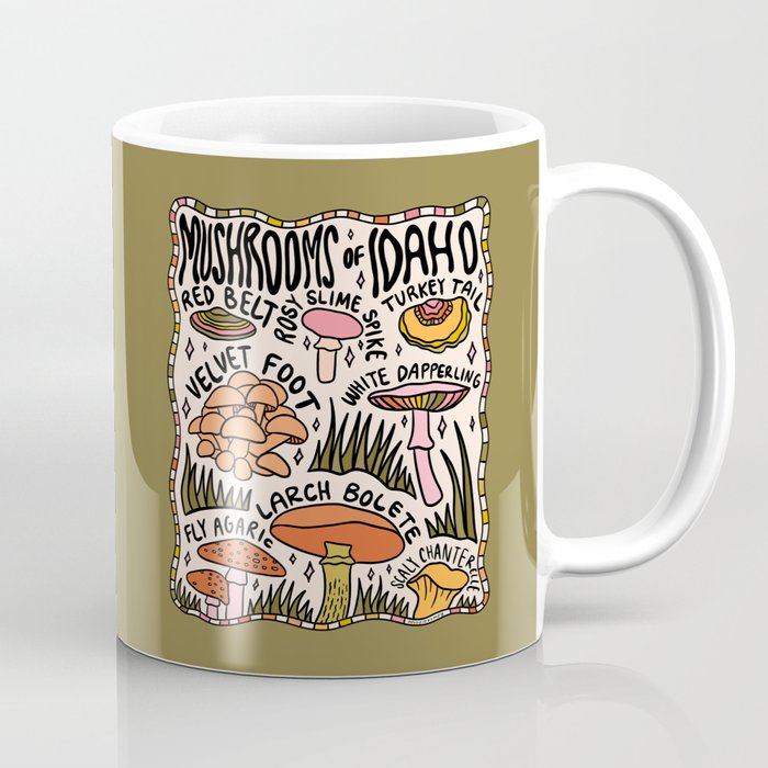 Mushrooms of Idaho Coffee Mug Gallery Image 1