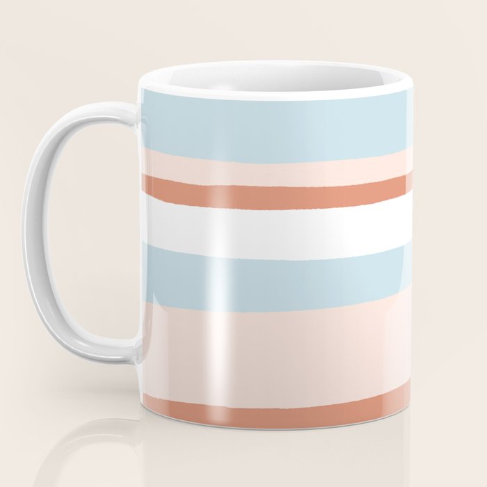 mesa, desert pastel stripes Coffee Mug Gallery Image 3