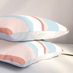 mesa, desert pastel stripes Pillow Sham Gallery Image 3