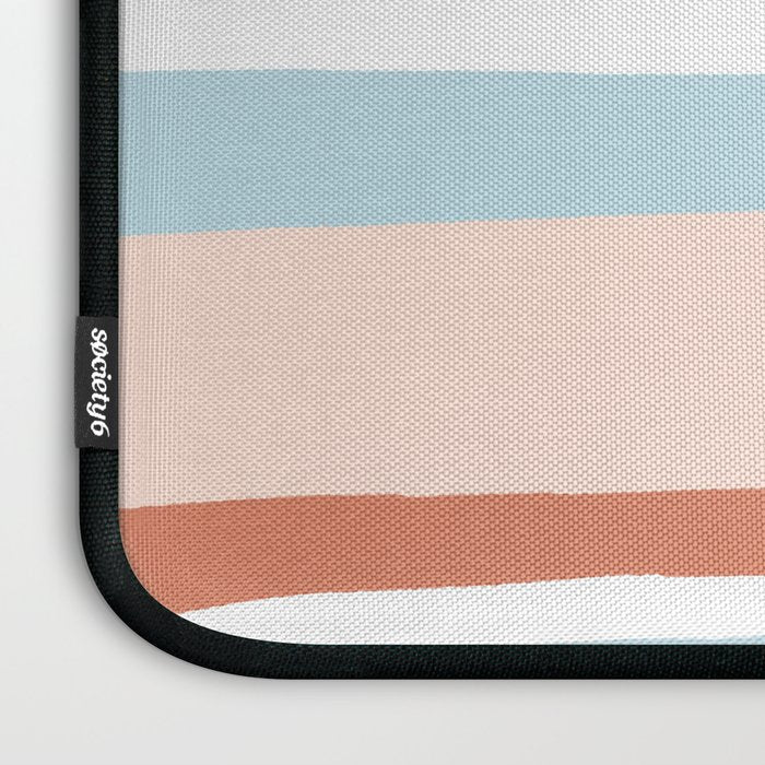 mesa, desert pastel stripes Laptop Sleeve Gallery Image 3