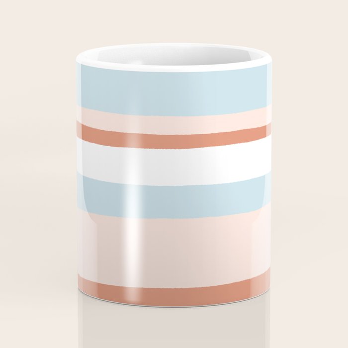 mesa, desert pastel stripes Coffee Mug Gallery Image 4