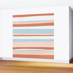 mesa, desert pastel stripes Wall Mural Gallery Image 2