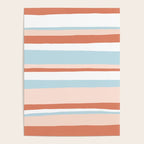mesa, desert pastel stripes Poster Gallery Image 4