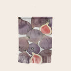 figs still life botanical watercolor Wall Hanging Gallery Image 1